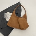 thumbnail image 4 of Bolso Mano para Mujer Gran Capacidad Gamuza Sintética Con Shopper Travel Tote Bag, 4 of 9
