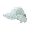 thumbnail image 5 of Fgnfyis Ladies Fairy Velvet Beret Summer Lightweight Breathable Sun Elegant Hollow Top Design Mint Green M, 5 of 5