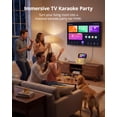 thumbnail image 3 of Ikarao Karaoke Machine, 140W Portable System with Lyrics Screen, 2 Wireless Mics, Autotune & EQ, TV Connect, Perfect for Home, Party, Travel, 3 of 12