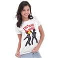 thumbnail image 3 of Funny Sarcastic Shut Your Mouth Womens Slim Fit Graphic Tee Brisco Brands M, 3 of 5