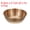 Rose Gold, variant on Unique Bargains Stainless Steel Dishes Metal Bowls 3.23" x 1.06" Gold