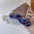 thumbnail image 4 of Fiudx Ofertas flash del día solo en línea Pinzas para el cabello de hojas acrílicas esmeriladas para cabello femenino de gran volumen, diseño de pequeñas minorías, pinzas para el cabello con forma de, 4 of 6