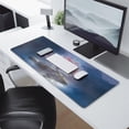 thumbnail image 2 of Cherry Blossom Island Under the Night&nbsp;pad Mousewaterproofnon Slip&nbsp;for Office Home Work GamingmousepadRubber Base Mousepad with Stitched Edges 31.5x11.8inches, 2 of 7