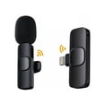 thumbnail image 1 of Micrófono inalámbrico de solapa Lavalier para iPhone - Negro, 1 of 3