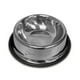 thumbnail image 1 of Perrísimo Plato De Acero Inoxidable Anti derrapante 24 Oz Color Acero Con Negro, 1 of 2