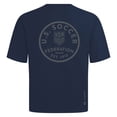 thumbnail image 3 of Men's Levelwear Navy USMNT Luxe Signature Knit Transit T-Shirt, 3 of 3