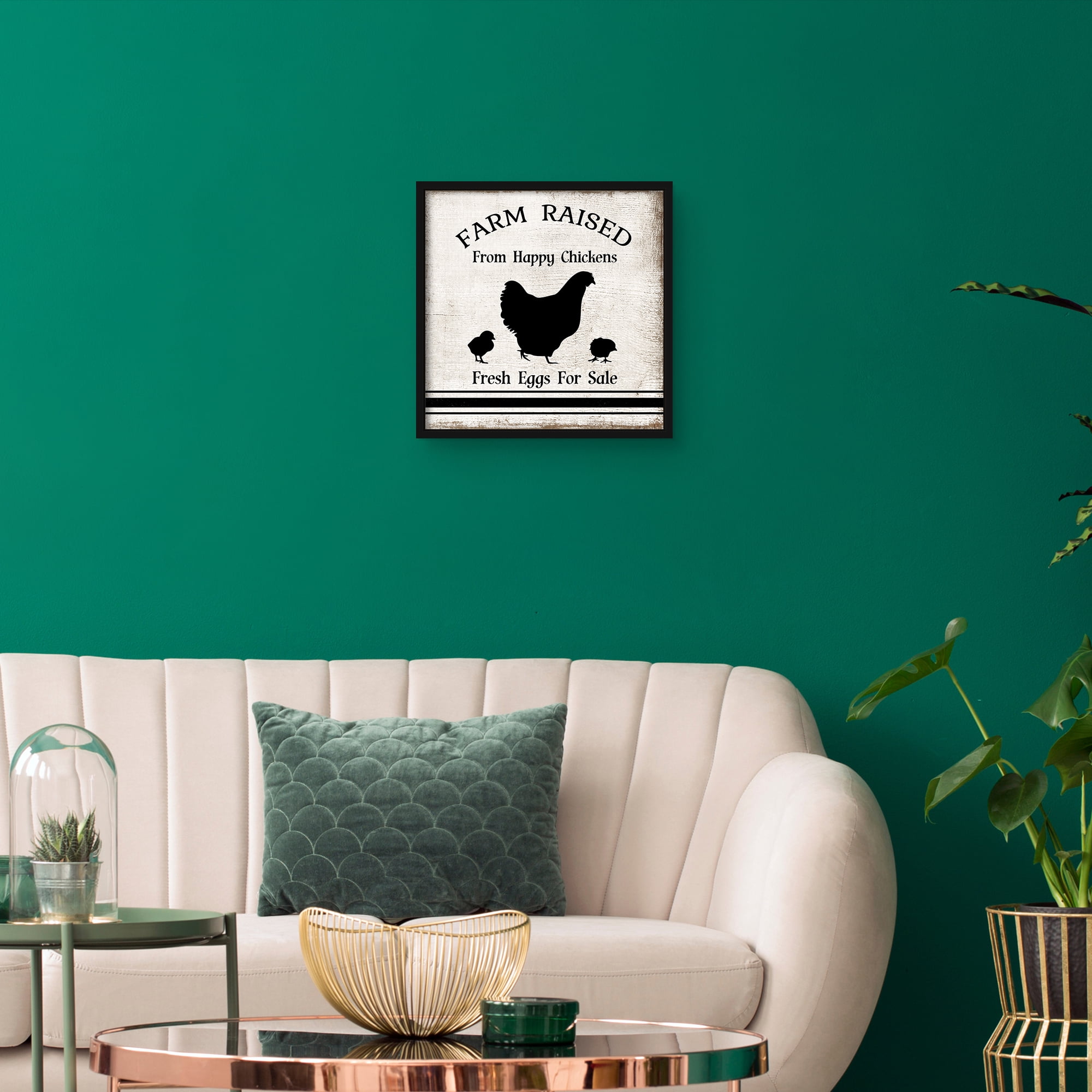 Farm Sweet Farm by Deborah Bown Canvas Wall Art