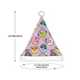 thumbnail image 3 of Cauagu Cute Donuts Pattern Christmas Hat for Kids,Xmas Holiday Hat Santa Hat for Boys & Girls Festive Headwear Accessories for Christmas/New Year/Holiday, 3 of 6