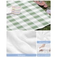 thumbnail image 6 of Sage Green Checkered Beach Towels Oversized Super Absorbent, Green White Buffalo Plaid Lightweight Bath Towel Quick Dry Sets For Bathroom/Pool/Rv Camping/Beach Play/Gym Room/Picnic 30"x60", 6 of 8