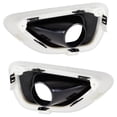 thumbnail image 5 of New Front Left and Front Right Fog Light Trim Compatible With Jeep Grand Cherokee Laredo Grand Cherokee Overland 2014-2016 By CH1038195 CH1039195 5RK91LS1AA 5RK90LS1AA, 5 of 6