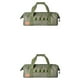 thumbnail image 1 of Greeniant Bolsa de almacenamiento de herramientas, tienda de campaña, clavos, caja de viento, multiusos, impermeable, resistente, plegable, Verde oscuro 2Conjunto, 1 of 6
