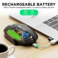 thumbnail image 4 of axGear Wireless Bluetooth Mouse Rechargeable 2.4G Cordless Mouse Dual Mode, 4 of 8
