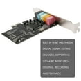 thumbnail image 4 of Pcie Sound Card 5.1, Pci Express Surround 3d Audio Card For Pc With High Direct Sound Performance Low Profile Bracket, 4 of 5