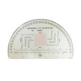 thumbnail image 4 of Acrylic Protractor Ruler Transparent Learning Degrees School Measuring, 4 of 8
