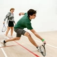 thumbnail image 2 of Aluminum Alloys Frame Squash Racquet Professional Beginner Squash Racket Ergonomic Grip Squash Training Paddles Enduring, 2 of 11
