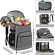 thumbnail image 4 of Cooler Backpack, Ice Chest Cooler Bag, 30 Can Capacity for Camping, Hiking, Travel Ref: 2222, 4 of 5