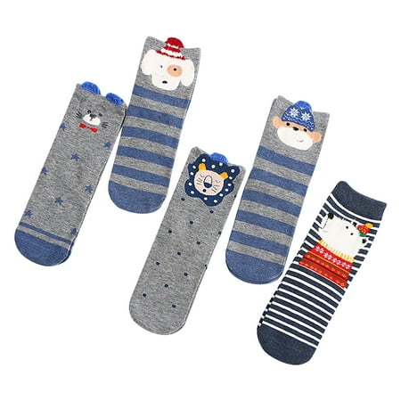 

Yrtoes Womens Socks Clearance Women S Tube Socks Cartoon Animal Ears Cotton Cute and Comfortable Socks