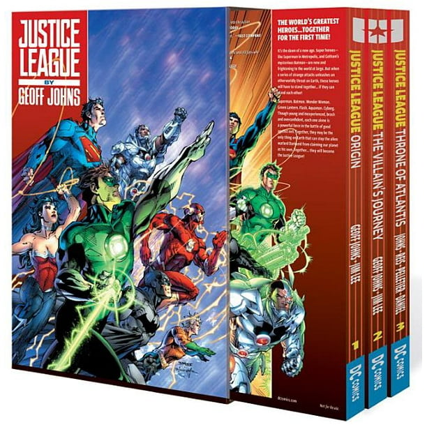 justice league by geoff johns box set