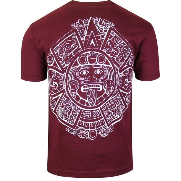 ShirtBANC Mayan Calendar Shirt Maya Nation Aztec Calendar Tee Mexico Pride  Shirt - Walmart.com