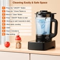 thumbnail image 4 of PRASKY Encimera Profesional Blender con Calefacción, Vaso Blender de 53OZ con Vaso Aislado de Acero Inoxidable, 4 of 9