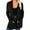 Black-19, variant on Perfectbot Womens Cardigans Ribbed Knit Tunic Open Front Sweaters with Pocket Fall Casual Winter Clothes