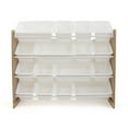 thumbnail image 3 of Humble Crew Journey Supersized Toy Storage Organizer with 16 Plastic Storage Bins, Natural/White, 3 of 8