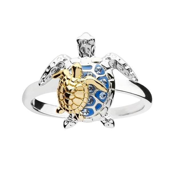 El anillo de estrella de cinco puntas dorada de aleación es muy brillante y es un buen regalo Wmkox8yii fajkfhkj1165
