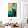 thumbnail image 3 of Elephant Stock Distant Limit Ii Wall Art - Vertical Multi Panel Canvas - Living Room Wall Decor - Abstract Multi Panel - Yellow And Red Decor By Erin Ashley - 20" x 32", 3 of 8
