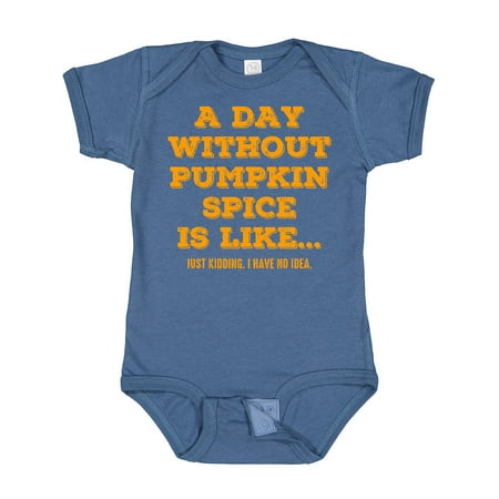 

Inktastic Day Without Pumpkin Spice Gift Baby Boy or Baby Girl Bodysuit