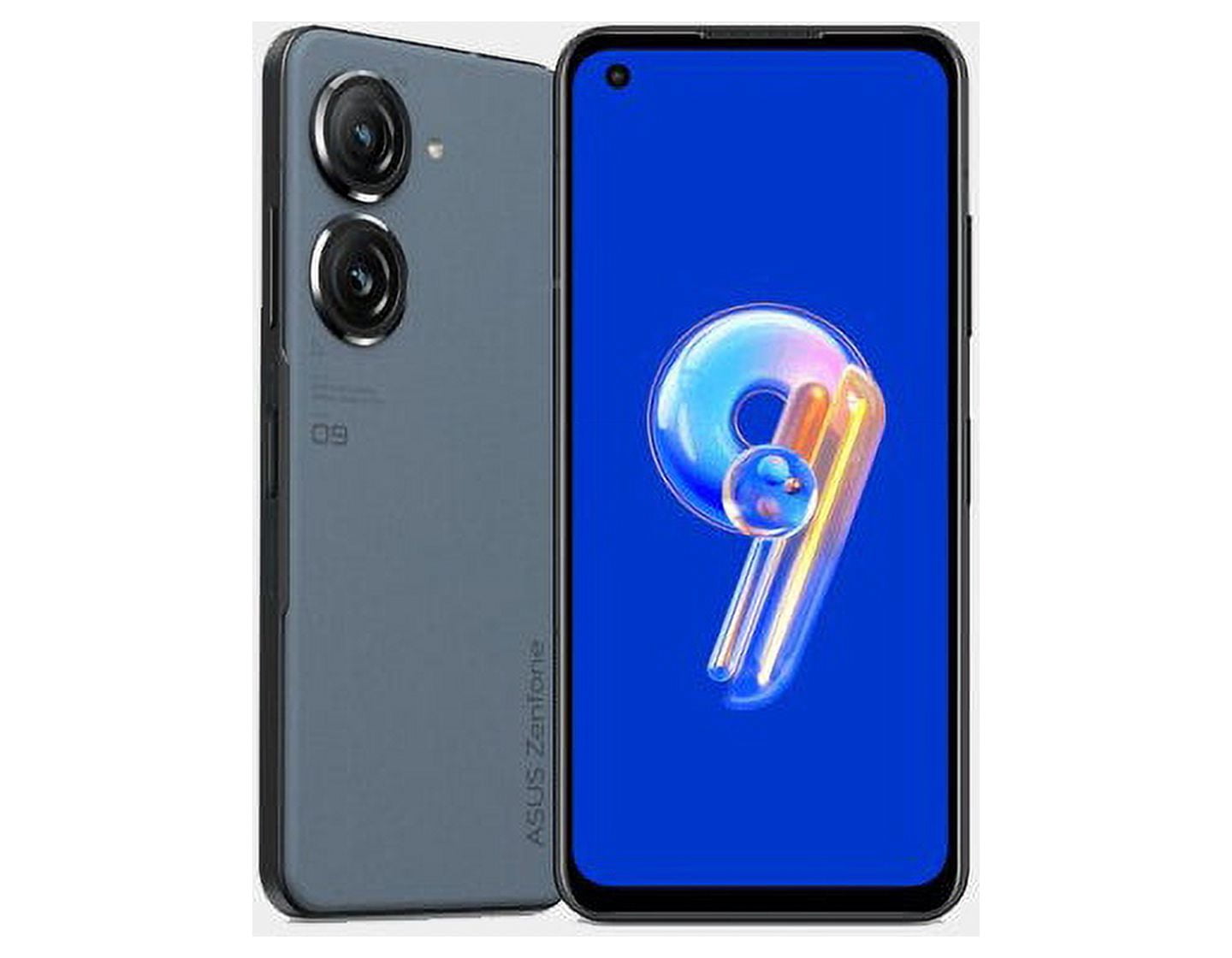 ASUS Zenfone 9 ブルー ASUS_AI2202 Asus Zenfone 9 AI2202 5G 128GB Dual SIM 8GB RAM GSM Unlocked