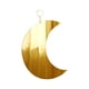 thumbnail image 2 of Espejo colgante de pared con fase lunar de estilo bohemio, decoración estética acrílica Oro, 2 of 6