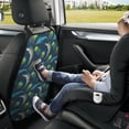 thumbnail image 5 of Tuna Fish Jellyfish Mats Back Seat Protectors, Car Seat Protector Vehicle Organizers Waterproof Cover Back Seat Cover for Kids with 3 Storage Pockets 2 Pack, 5 of 5