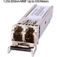 thumbnail image 5 of 4 Pack 1.25G 850nm Multimode SFP LC Module Fibre 550 Mètres 1000Base-SX LC MMF pour Cisco, 5 of 5