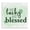 Blessed Shamrocks Green, variant on Stupell Industries Shabby Chic Just Blessed Green Shamrocks Black Floating Frame Canvas Art, 18 x 18, by Kim Allen