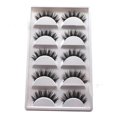 thumbnail image 2 of 5 Pairs False Eyelashes Cross Thick Natural Long Eye Lashes Makeup Beauty Tool, 2 of 9