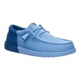 thumbnail image 5 of HEYDUDE Men Wally Funk Mesh Split , Faded Denim/Ensign Blue, 13, 5 of 6