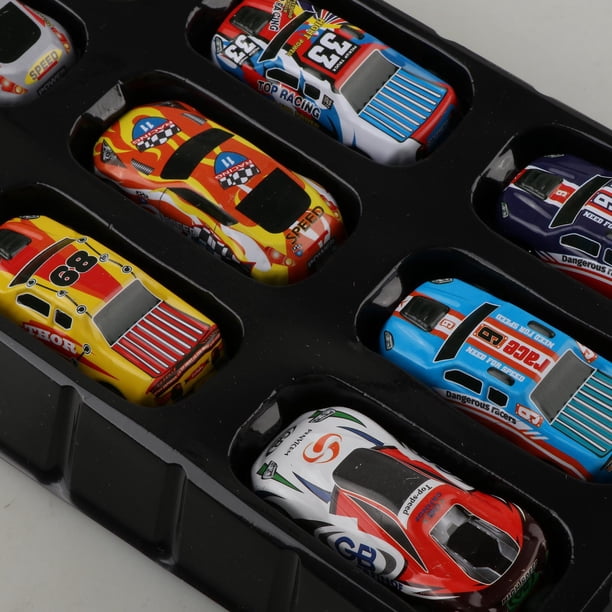 48 Mini Coches De Retroceso Con Garaje Integrado – Coches De Aleación Fundida A Presión Con Pistas En Bucle Y Caja De Almacenamiento, Ideal Para Regalar