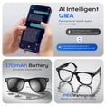 thumbnail image 4 of Domars AI Smart Glasses with Real-Time Translation, 25g Ultra-Lightweight, Bluetooth 6.0, 4 of 7