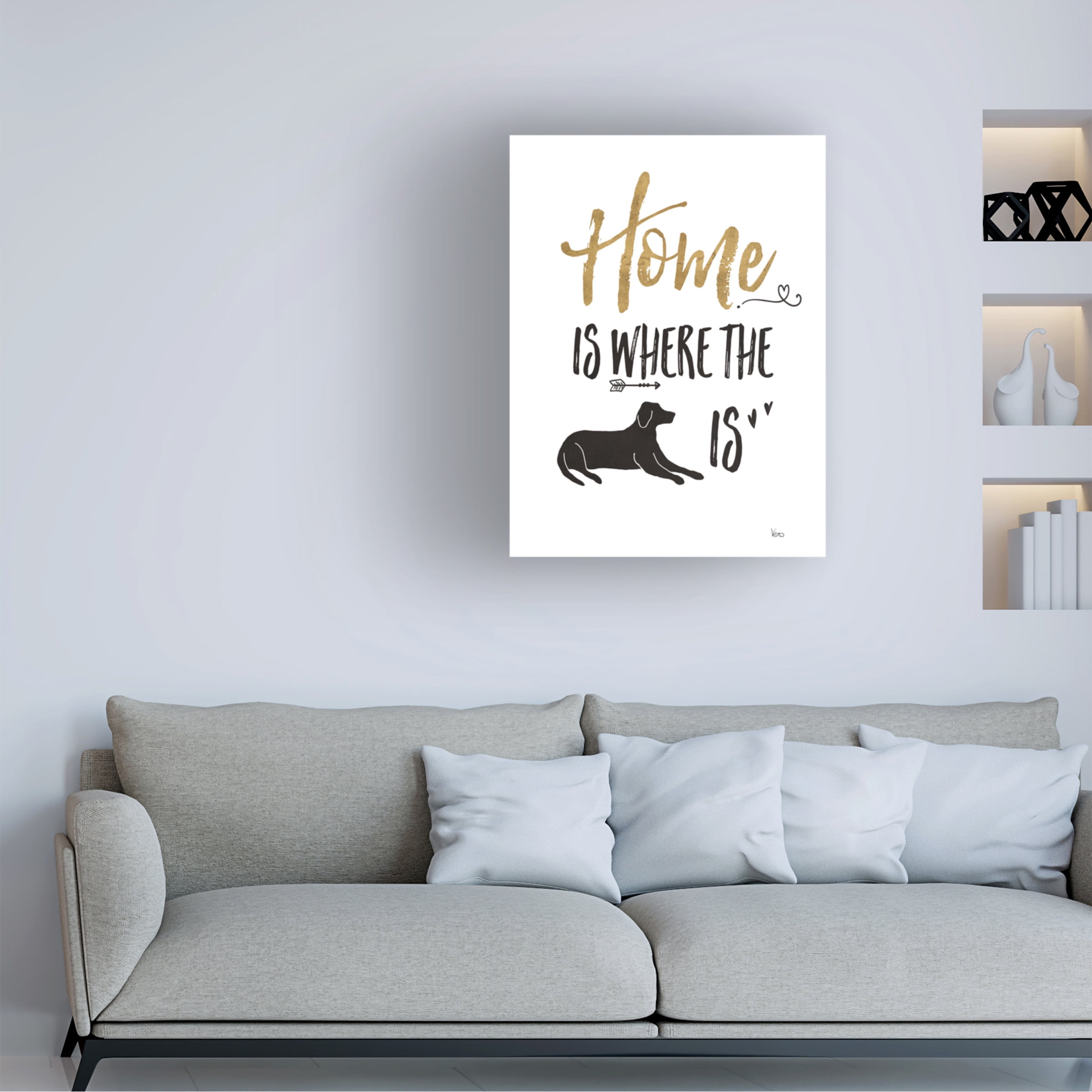 Veronique Charron 'Pet Love I' Canvas Art
