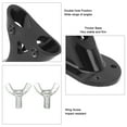 thumbnail image 3 of Support de Drapeau, Diamètre Intérieur 1 Po Support de Mât de Drapeau en Alliage d'Aluminium Pratique 2 Positions Antirouille Fixation Stable pour Mur Toit Rambarde Extérieure, 3 of 8