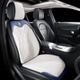 thumbnail image 5 of Funda protectora de lujo para asiento de coche, cojín de respaldo para asiento delantero, almohadilla protectora de lino para respaldo delantero, cojín para asiento trasero, 5 of 5