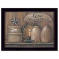 thumbnail image 2 of TrendyDecor4U Love Abides Here Shelf By Pam Britton Framed Print BR456-712, 2 of 3