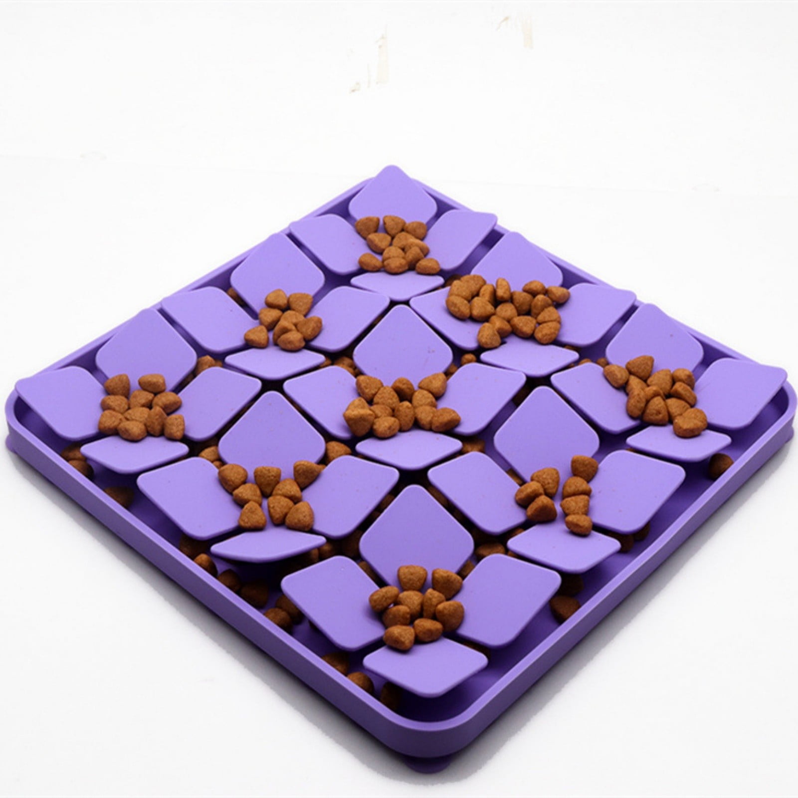 Interactive Slow Feeder for Dogs - Enrichment Puzzle Toy with Textured Silicone for Mental Stimulation and Calming Anxiety