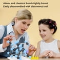 thumbnail image 3 of Structure Model Kit, Bright Colors Chemistry Molecular Model Kit Easy Installation  for Teaching and Experiment, 3 of 8