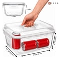 thumbnail image 5 of Razab 6500ML & 520ML Extra Large Glass Food Storage Containers with Lids - Leakproof Meal Prep Containers with Lids for Roasting & Storing Leftover, 5 of 9
