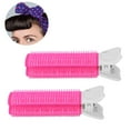 thumbnail image 4 of Pince à Racines pour Cheveux, 2 Pcs Pince Rouleau Volumisant pour Friser les Cheveux Portable Pinces à Racines Volumisantes Outil de Coiffage à Frange pour Cheveux Longs et Courts Portable, 4 of 8