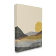 thumbnail image 3 of Sunrise Cliffs Modern Blocked Landscape Grunge Pattern 16" x 20" Framed Painting Canvas Art Print, by Stupell Home Décor, 3 of 5