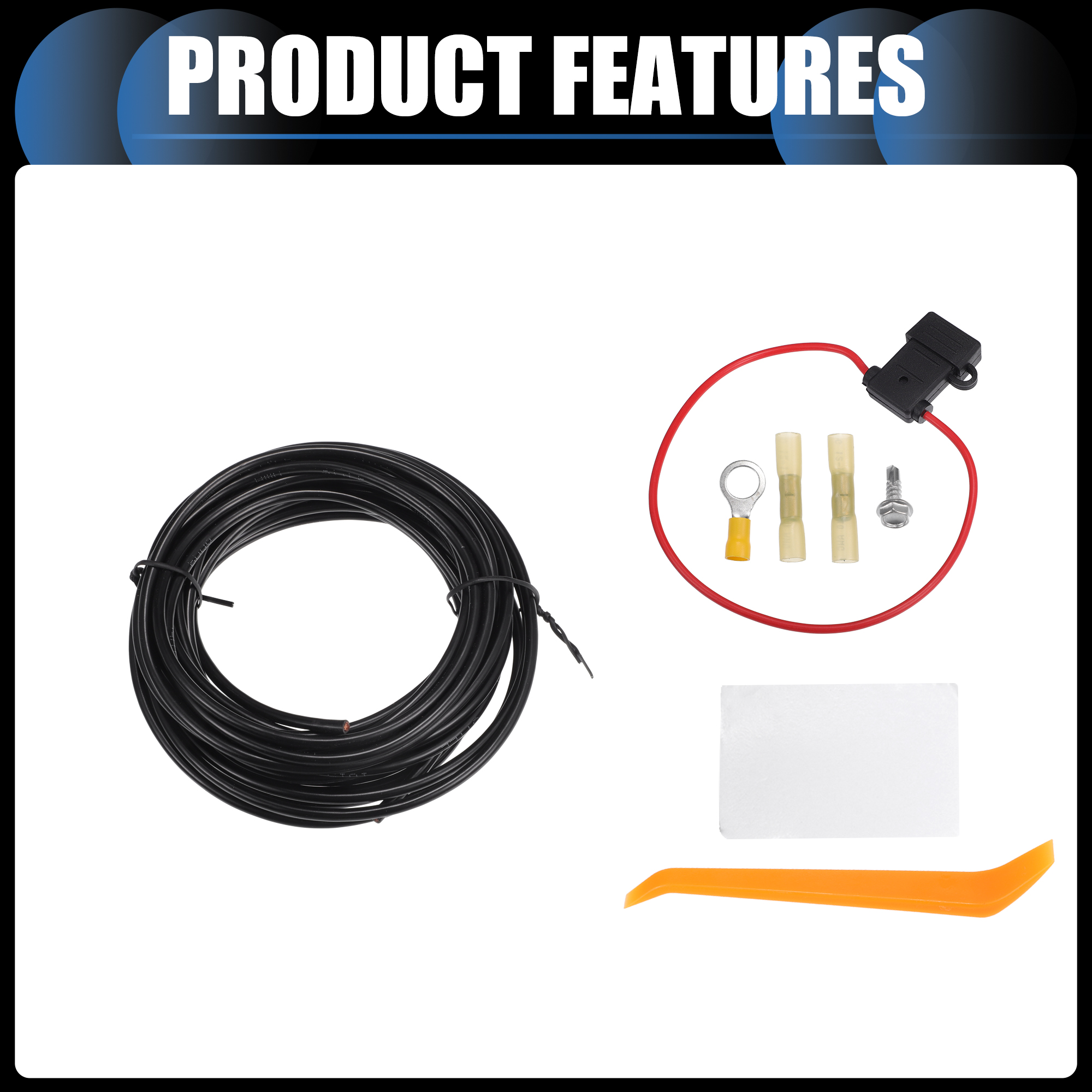 Unique Bargains Vehicle 4-Pin Trailer Wiring Harness Kit, for Chrysler Pacifica 2017-2018