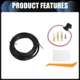 thumbnail image 4 of 1 Juego de Kit de Arnes de Cableado de Remolque de 4 Pines para Chrysler Pacifica 2017-2018 Negro, 4 of 7