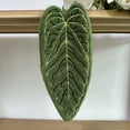 thumbnail image 3 of Toalla de mano con forma de hoja, de doble cara, para colgar, sin pelusa, absorbente, con lazo para usar en la cocina y el baño., 3 of 8
